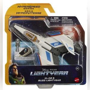 Disney Pixar Lightyear 2022 XL-02 & Buzz Lightyear Hyperspeed Series•New in box